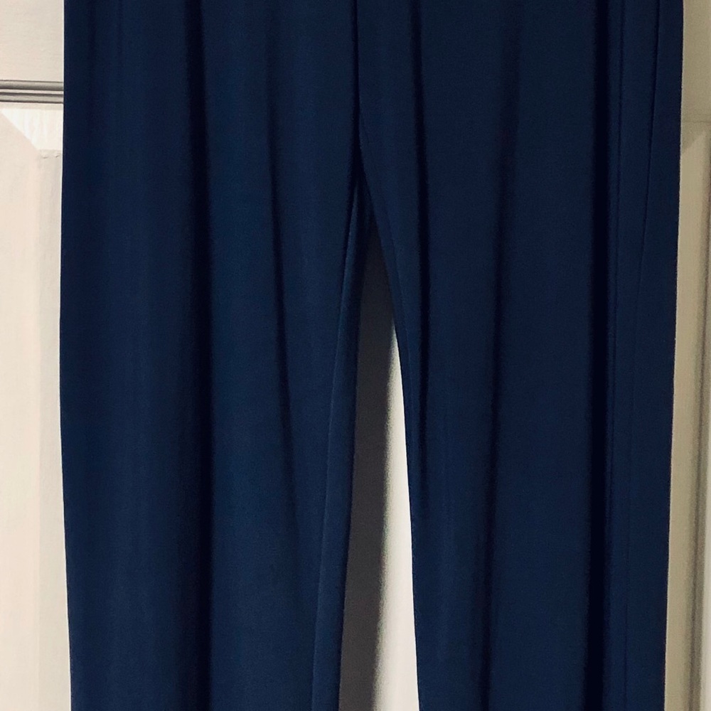 Last Tango Grey Knit Pull On Palazzo Pants